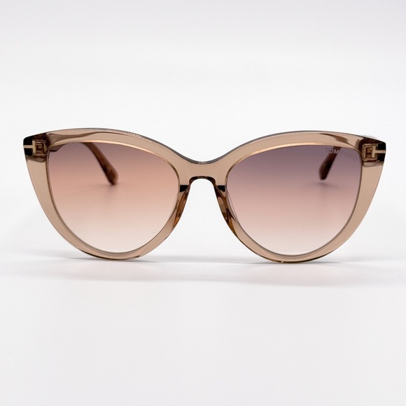 NEW TOM FORD ISABELLA-02 TF915 45G WOMEN SUNGLASSES FT0915/S LIGHT BROWN - Picture 3 of 10